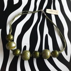 3 for $30 Stephan & Co. Green Necklace